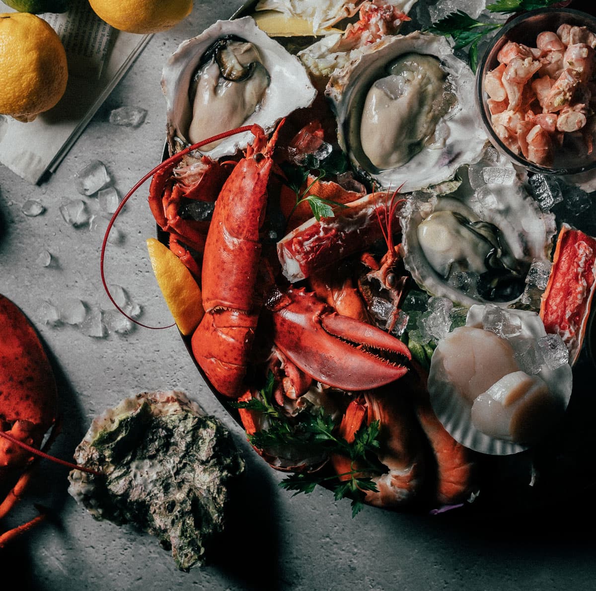 シーフードプラッター - Re：Wharf(リワーフ)横浜赤レンガ倉庫の