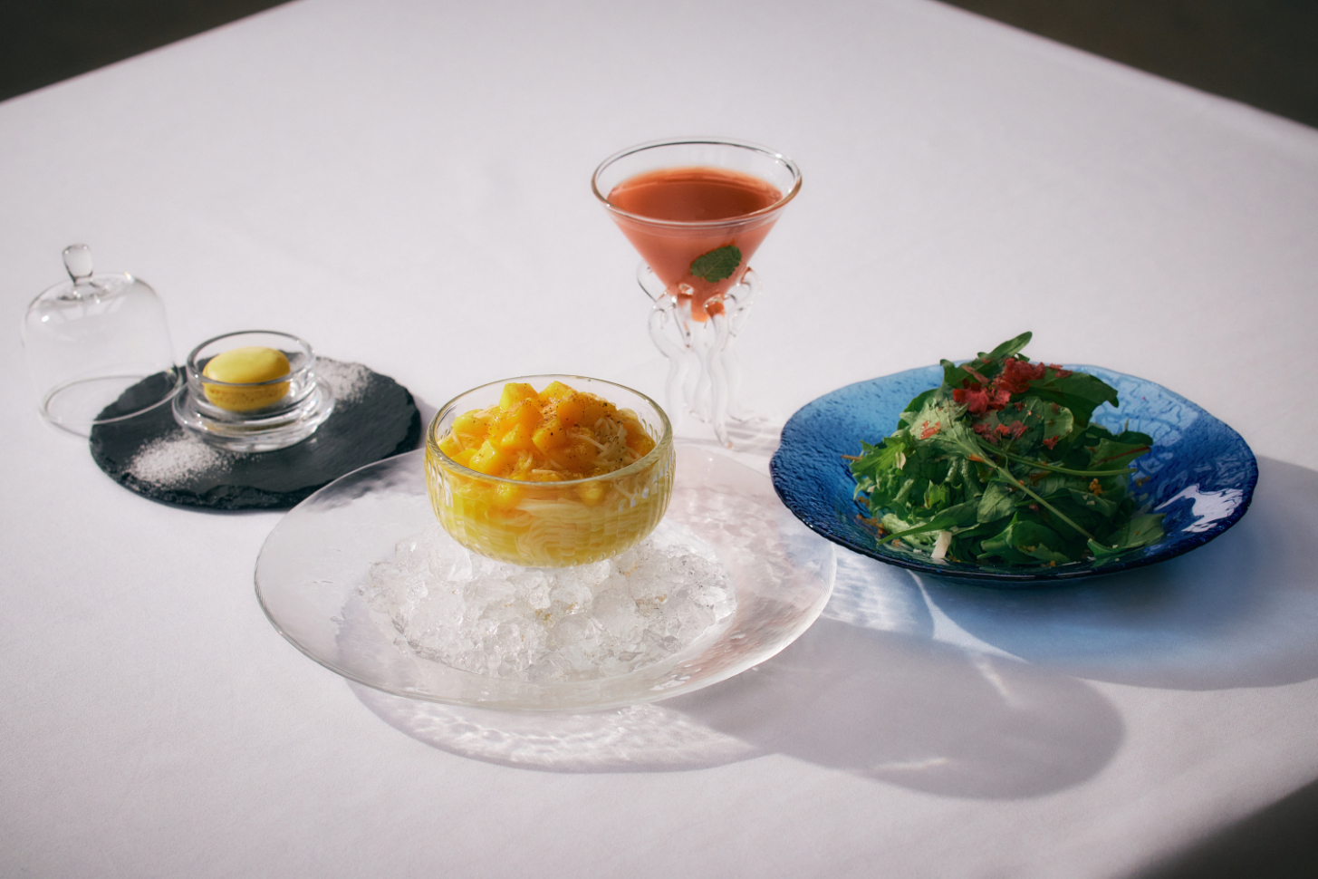 爽快　真夏のパスタランチセット